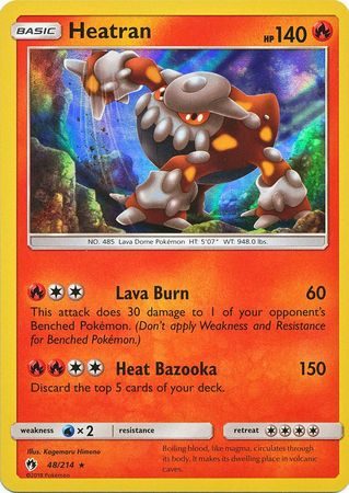 Heatran - 48/214 (Holo)