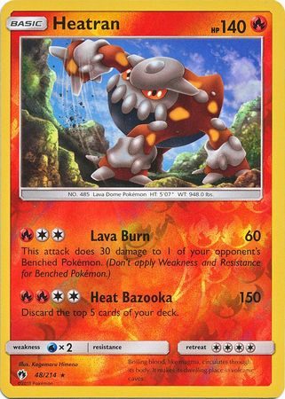 Heatran - 48/214 - Reverse