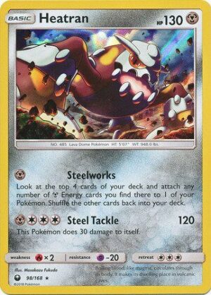 Heatran - 98/168 (Holo)
