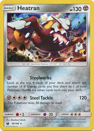 Heatran - 98/168 (Holo)