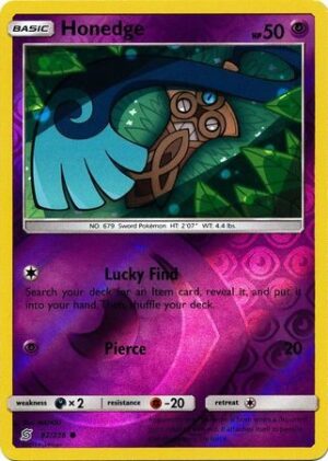 Honedge – 92/236 – Reverse