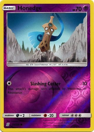 Honedge – 93/236 – Reverse
