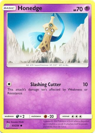 Honedge – 93/236