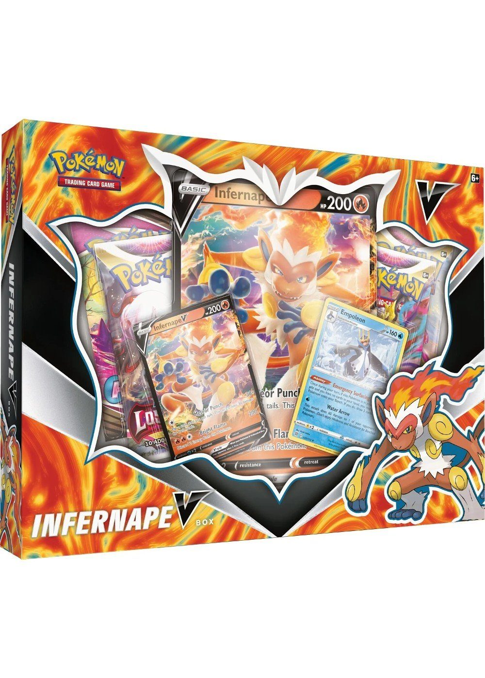 Infernape V Box - Pokemonkort på Pokemons.dk