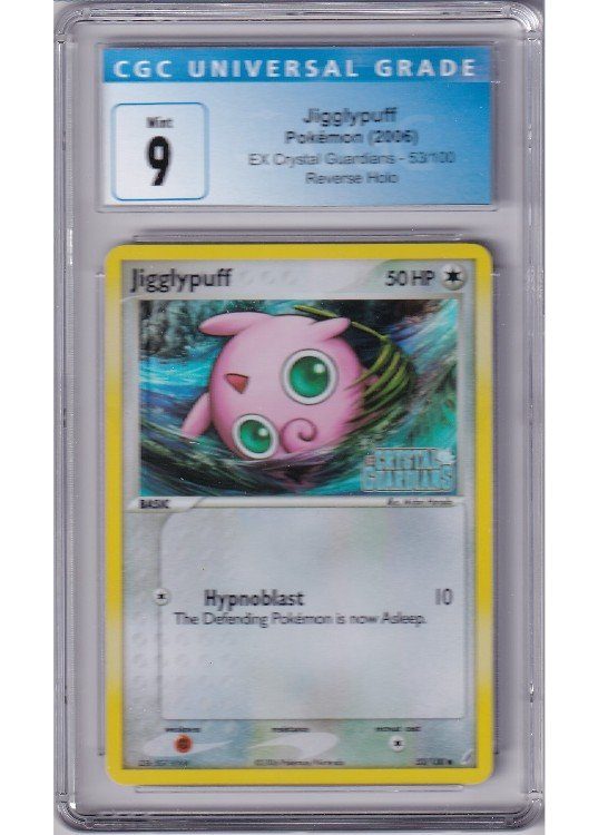 Jigglypuff 53/100 Reverse Foil CGC 9
