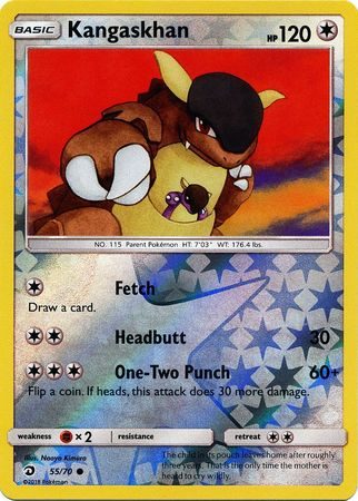 Kangaskhan - 55/70 - Reverse
