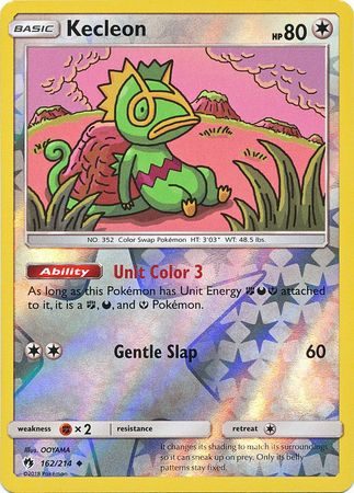 Kecleon - 162/214 - Reverse
