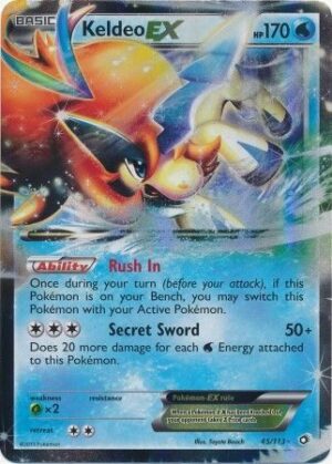 Keldeo-EX - 45/113