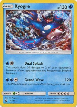 Kyogre - 46/168 (Holo)