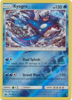 Kyogre - 46/168 - Reverse