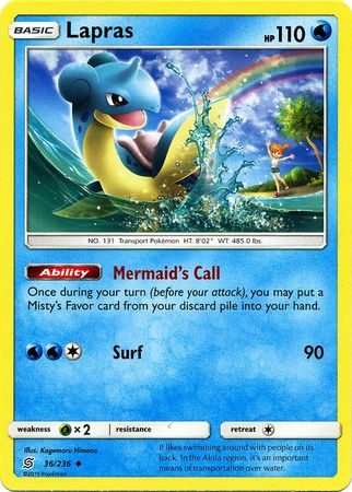Lapras – 36/236