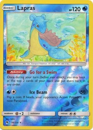 Lapras - 56/214 - Reverse