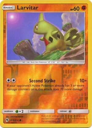 Larvitar - 115/214 - Reverse