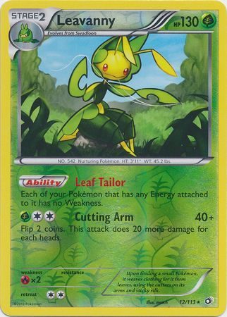 Leavanny - 12/113 - Reverse