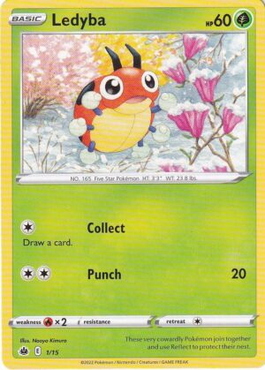 Ledyba - 1/15 - McDonald's Promo - Pokemon McDonald's Collection 2022