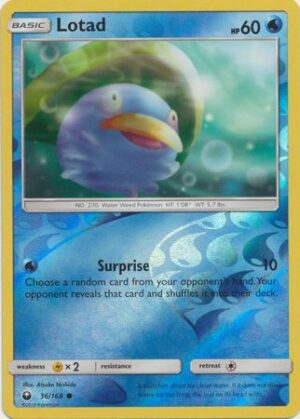 Lotad - 36/168 - Reverse