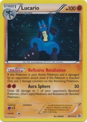 Lucario - 80/113 (Holo)