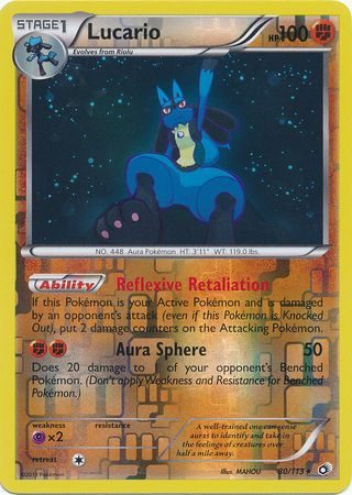 Lucario - 80/113 - Reverse