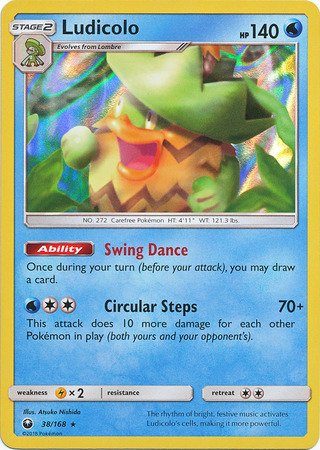 Ludicolo - 38/168 (Holo)