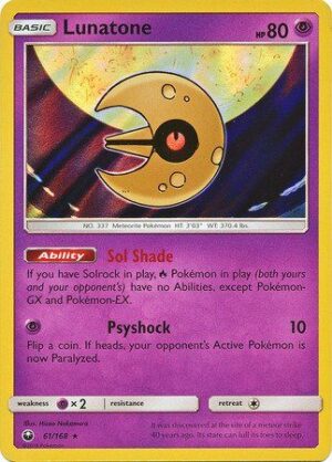 Lunatone - 61/168 (Holo)