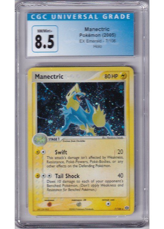 Manectric 7/106 CGC 8.5