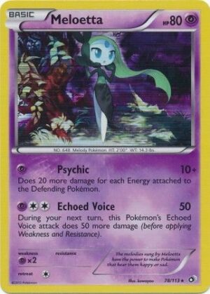Meloetta - 78/113 (Holo)