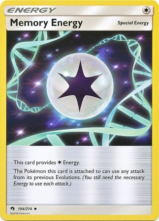 Memory Energy – 194/214