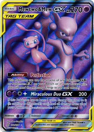 Mewtwo & Mew GX - 222/236