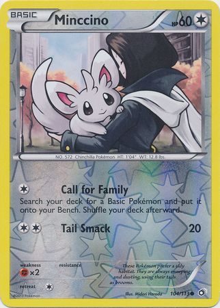 Minccino - 104/113 - Reverse