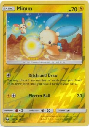 Minun - 54/168 - Reverse