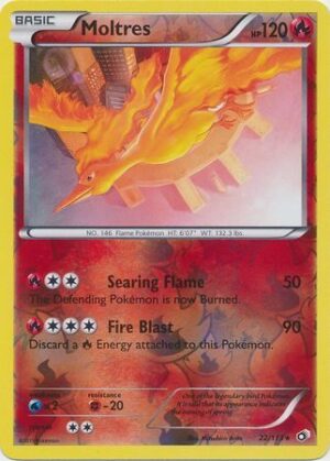 Moltres - 22/113 - Reverse