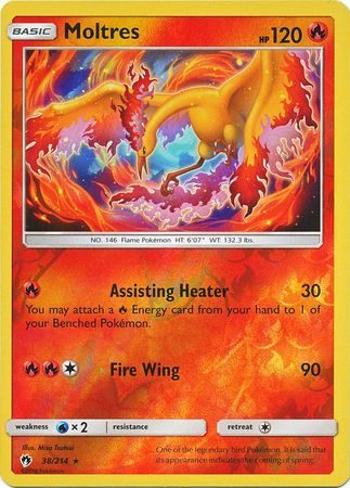 Moltres - 38/214 - Reverse