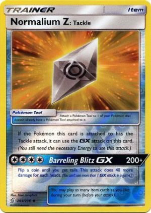 Normalium Z Tackle - 203/236 - Reverse