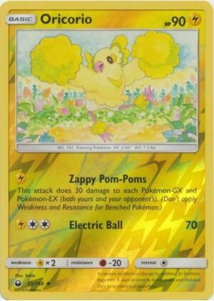 Oricorio - 55/168 - Reverse