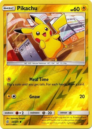Pikachu – 55/236 – Reverse