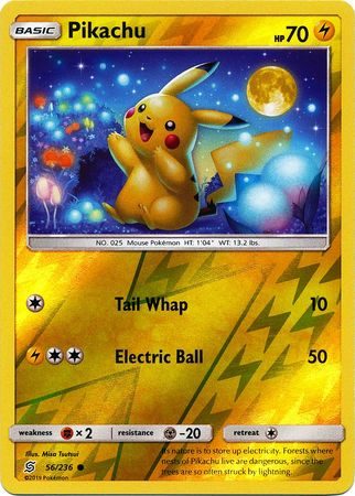 Pikachu – 56/236 – Reverse