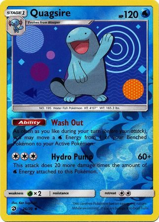 Quagsire - 26/70 - Reverse