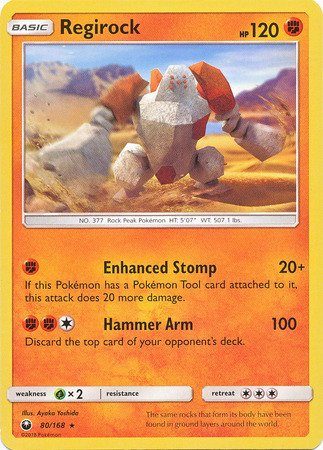 Regirock - 80/168