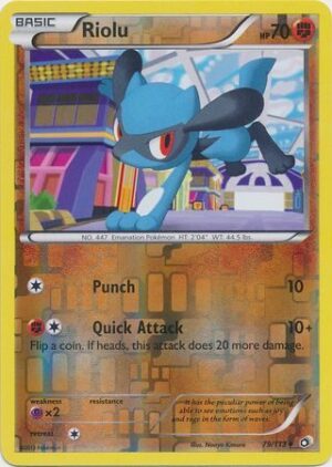 Riolu - 79/113 - Reverse