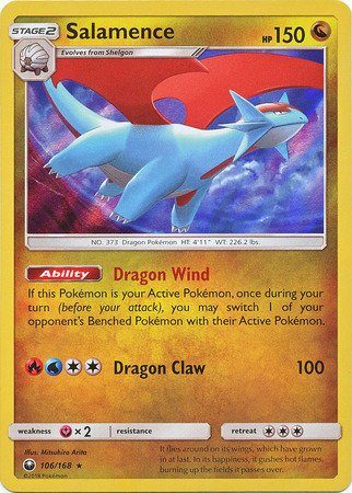 Salamence - 106/168 (Holo)
