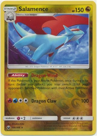 Salamence - 106/168 - Reverse