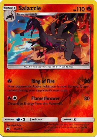 Salazzle - 14/70 - Reverse