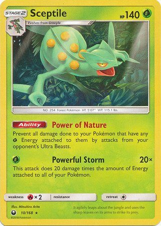 Sceptile - 10/168
