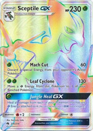 Sceptile GX - 216/214
