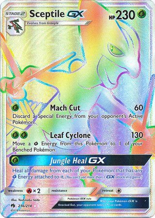 Sceptile GX - 216/214