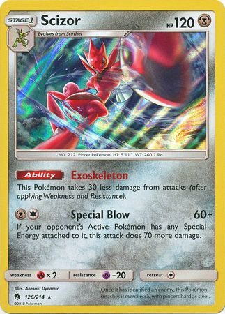 Scizor - 126/214 (Holo)