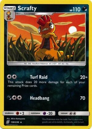 Scrafty - 138/236 - Reverse