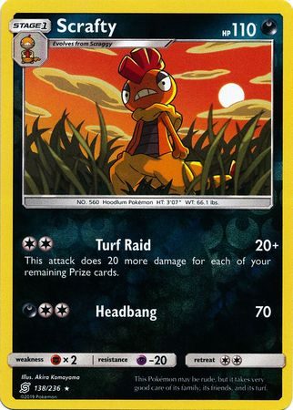 Scrafty - 138/236 - Reverse
