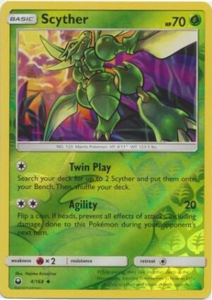Scyther - 4/168 - Reverse