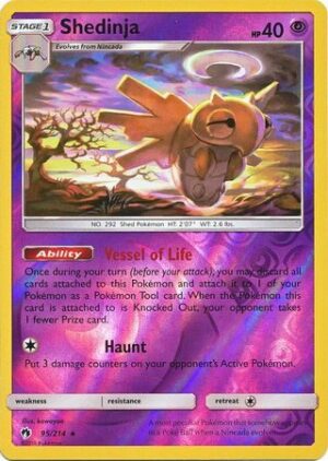 Shedinja - 95/214 - Reverse